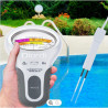 Medidor de Ph y Cloro para Piscina Tester Calidad de Agua