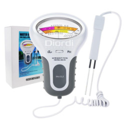 Medidor de Ph y Cloro para Piscina Tester Calidad de Agua