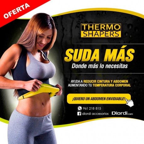 Chaleco Mujer Reduce Medidas Thermo Shapers