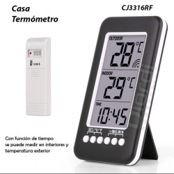 Termohigrometro Inalambrico Rango 100m