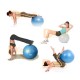 Diordi - Pelota de Pilates y Yoga Terapéutica con Inflador 85 cm - Morado