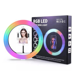 Anillo Aro Led RGB 14 colores con control remoto + tripode