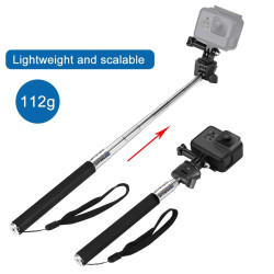 Monoppod de mano extensible PULUZ para selfies