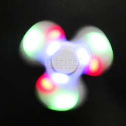 Spinner Fidget Con Luz Led Parlante Bluetooth