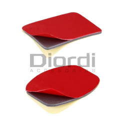 Soporte Superficie 2 Curvos y 2 Planos + Adhesivos
