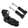 Brazo pivotante ajustable de 3 vías PULUZ con 2 tornillos largos