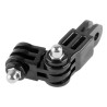 Brazo pivotante ajustable de 3 vías PULUZ con 2 tornillos largos