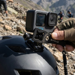 Llave de mariposa de plástico PULUZ con cordón para GoPro, Insta360, DJI y otras cámaras de acción