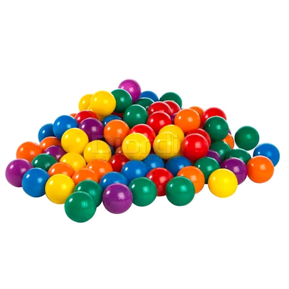  Colores: 100 unidades de colores de plástico redondez