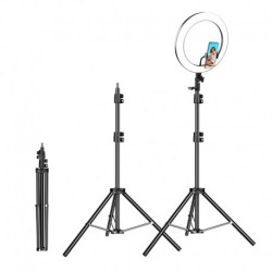 Kit Anillo Luz Led 24cm Iluminación de audio y video Pro