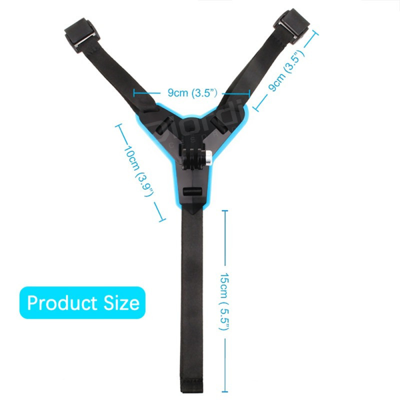 Soporte Correa Para Casco Moto Para Gopro