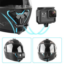 Soporte Correa Para Casco Moto Para Gopro