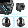 Soporte Correa Para Casco Moto Para Gopro