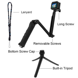Monopod Soporte Plegable Multifuncional Para Gopro