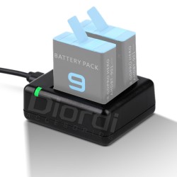 Cargador de baterías para Gopro HERO9