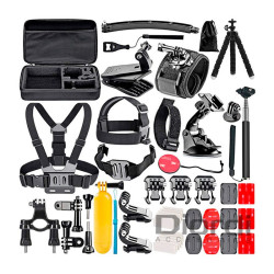 Kit 50 en 1 para GoPro Hero Black 12 11 10 9 8 7 y otras  Cámara de Acción