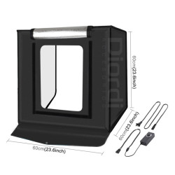 Estudio Fotográfico Puluz Plegable 60cmx60cmx60cm
