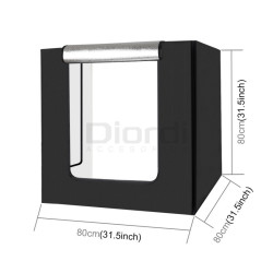 Estudio Fotográfico Puluz Plegable 80cmx80cmx80cm