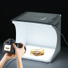 Estudio Fotográfico con Panel Luz Led sin Sombras Puluz 20cmx20cm