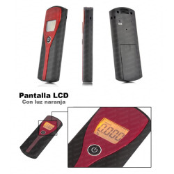 Alcoholímetro Digital Sin Boquillas con Pantalla LCD - Negro
