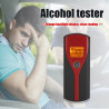 Alcoholímetro Digital Sin Boquillas con Pantalla LCD - Negro