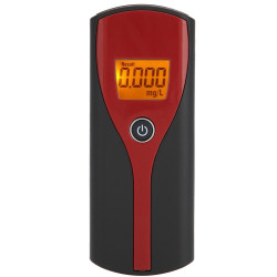 Alcoholímetro Digital Sin Boquillas con Pantalla LCD - Negro