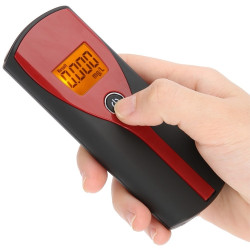 Alcoholímetro Digital Sin Boquillas con Pantalla LCD - Negro
